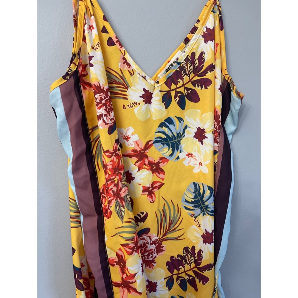 Color block Beautiful beach coverup